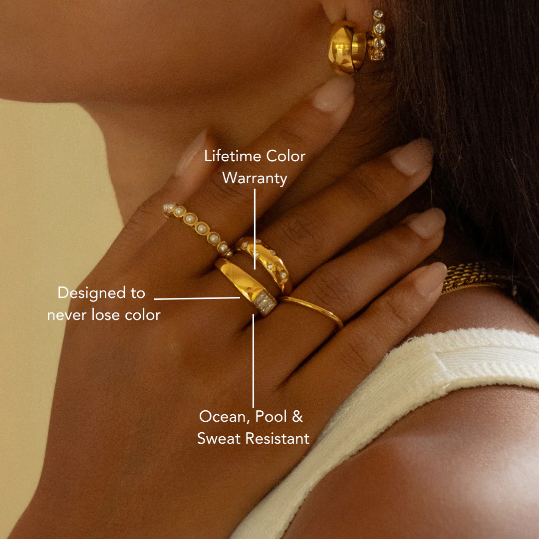 Baguette Signet Ring - Image 3