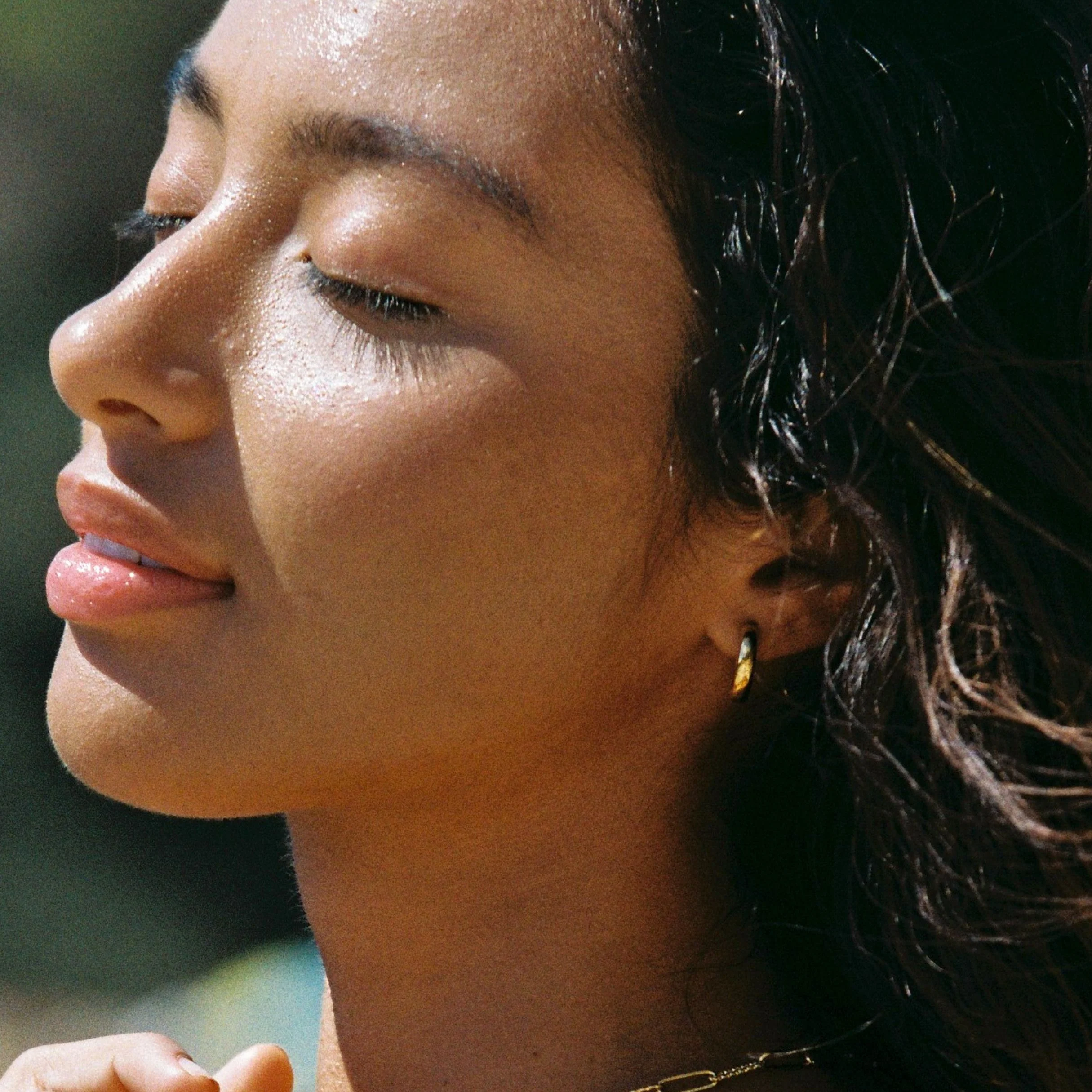 Bold Huggie Hoops - Image 7