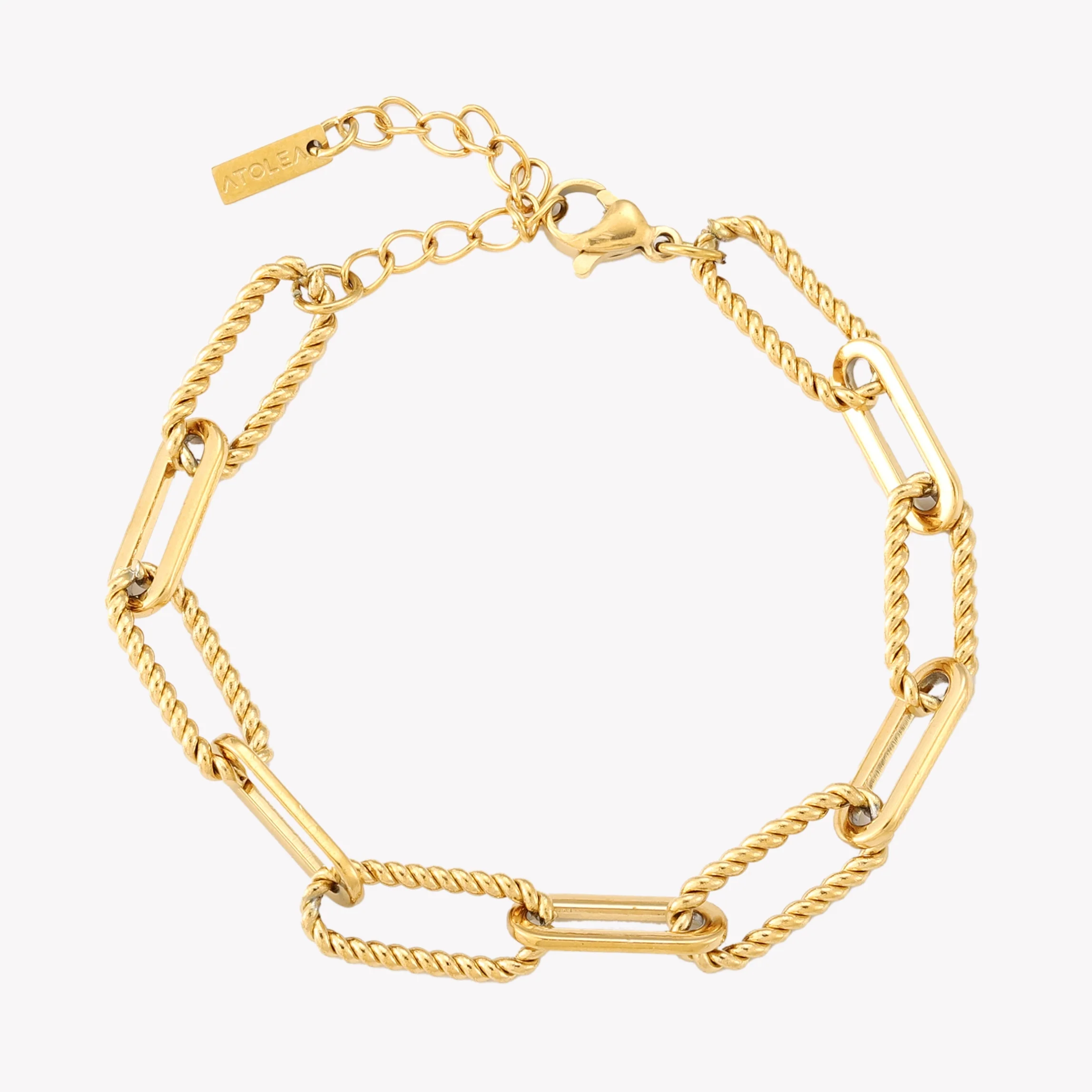 Bold Paperclip Bracelet - Image 2