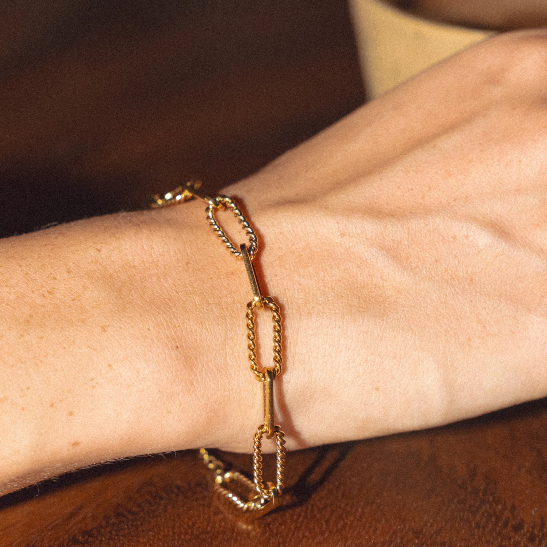 Bold Paperclip Bracelet - Image 3