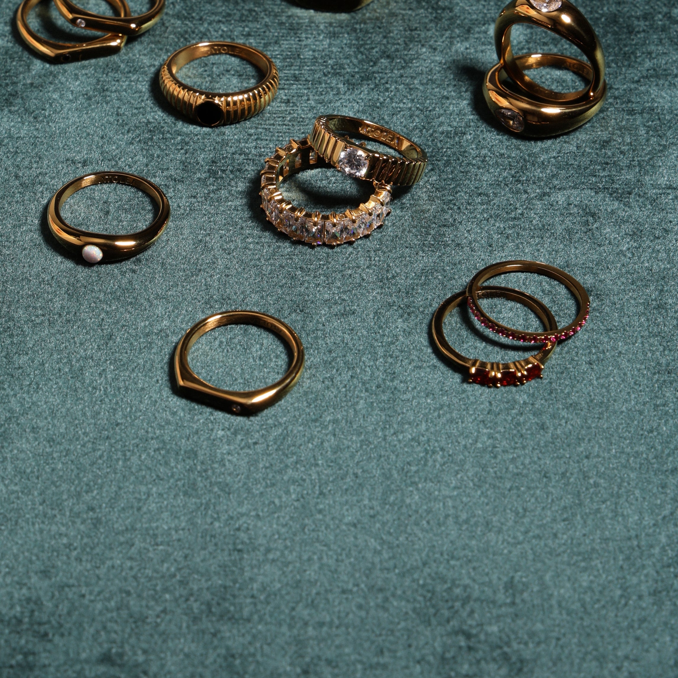 “Bordeaux” Thin Ring - Image 7