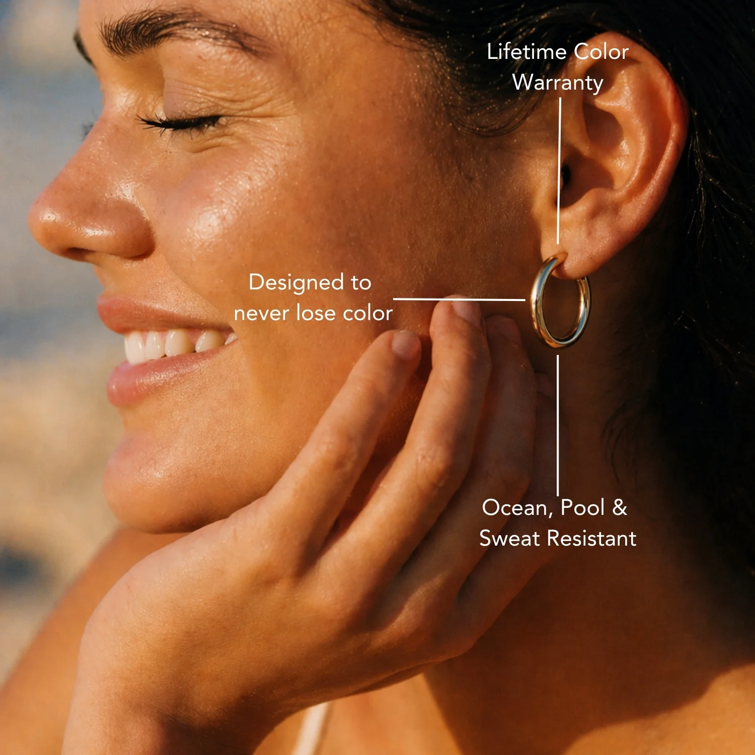 Classic Hoop Earrings - Image 7