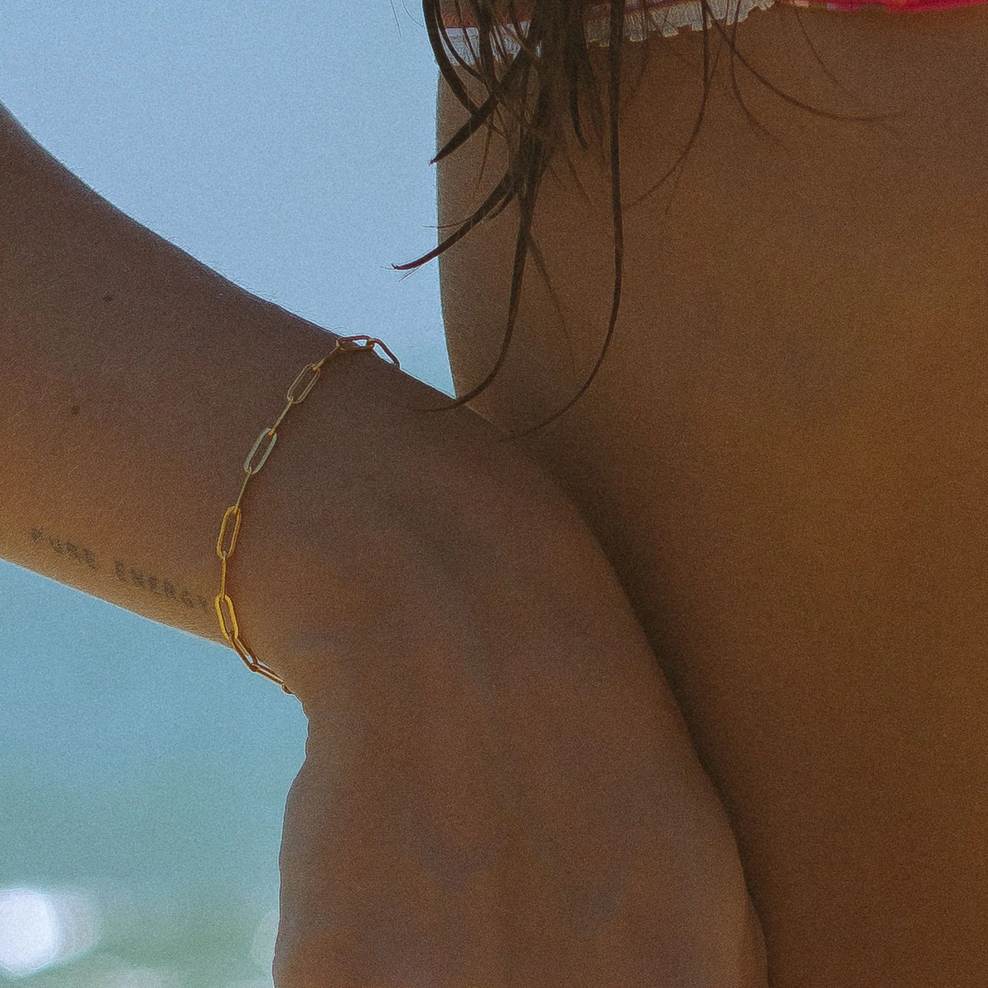 "Cozumel" Paperclip Bracelet - Image 4