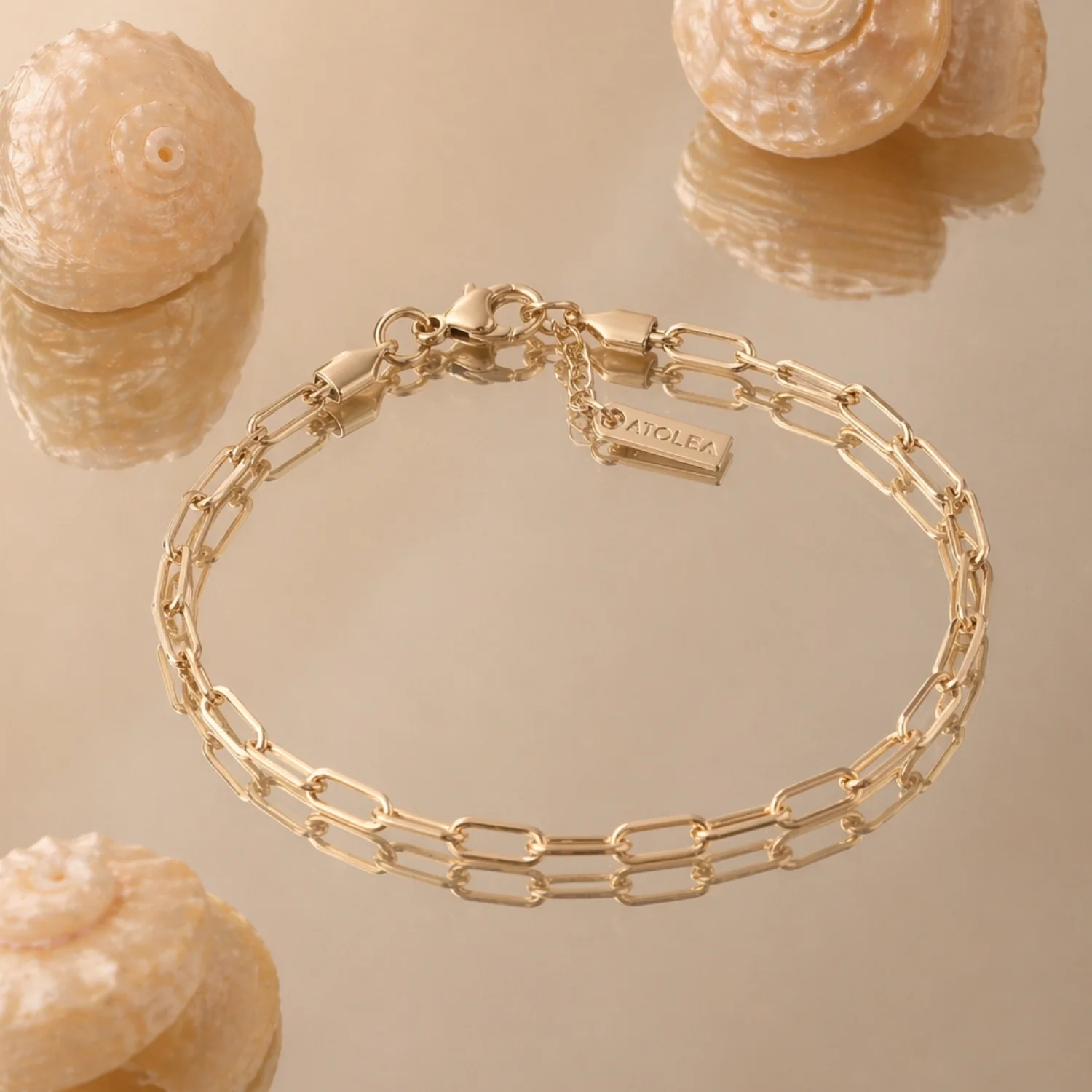 "Cozumel" Paperclip Bracelet - Image 7