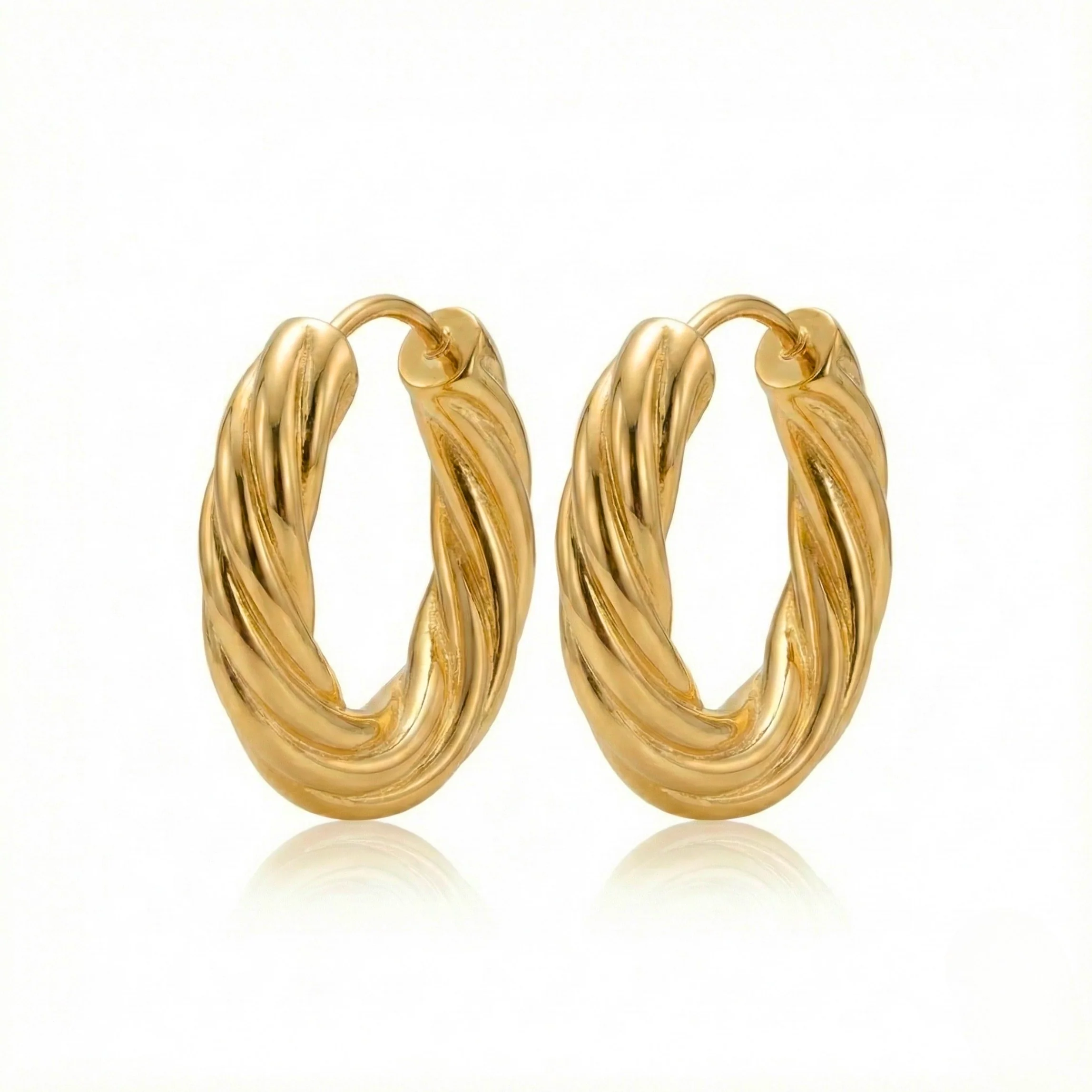 Everyday Twisted Hoops - Image 3