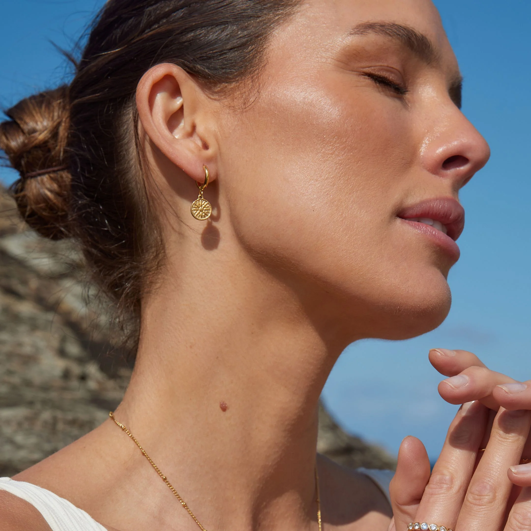 Golden Sun Earrings - Image 5