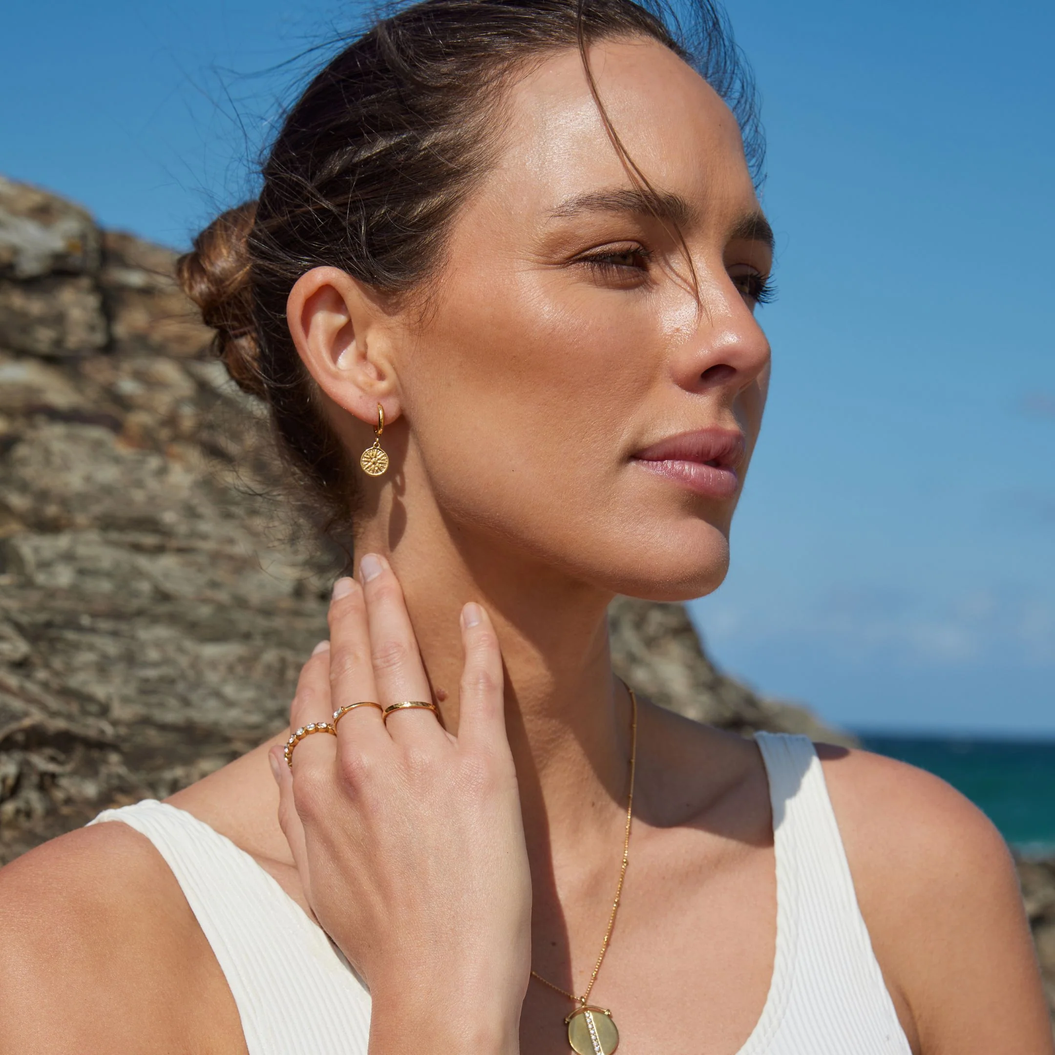 Golden Sun Earrings - Image 7