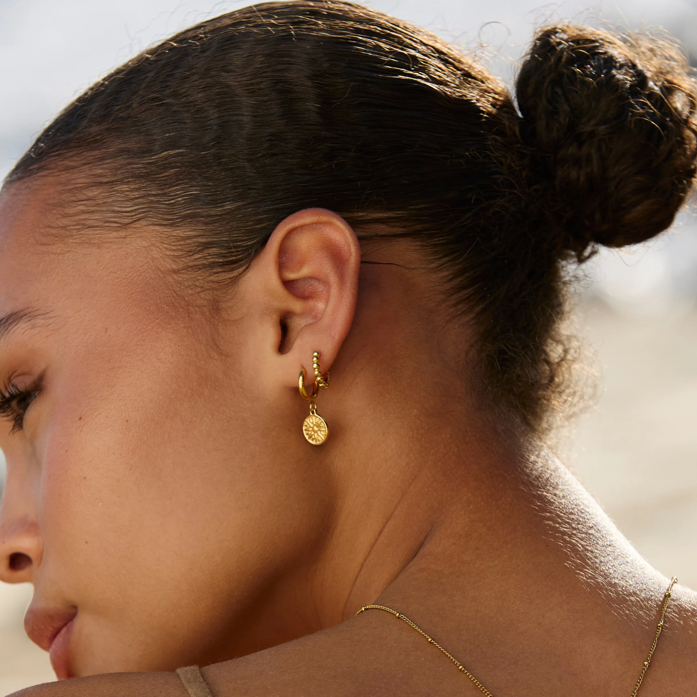 Golden Sun Earrings - Image 8