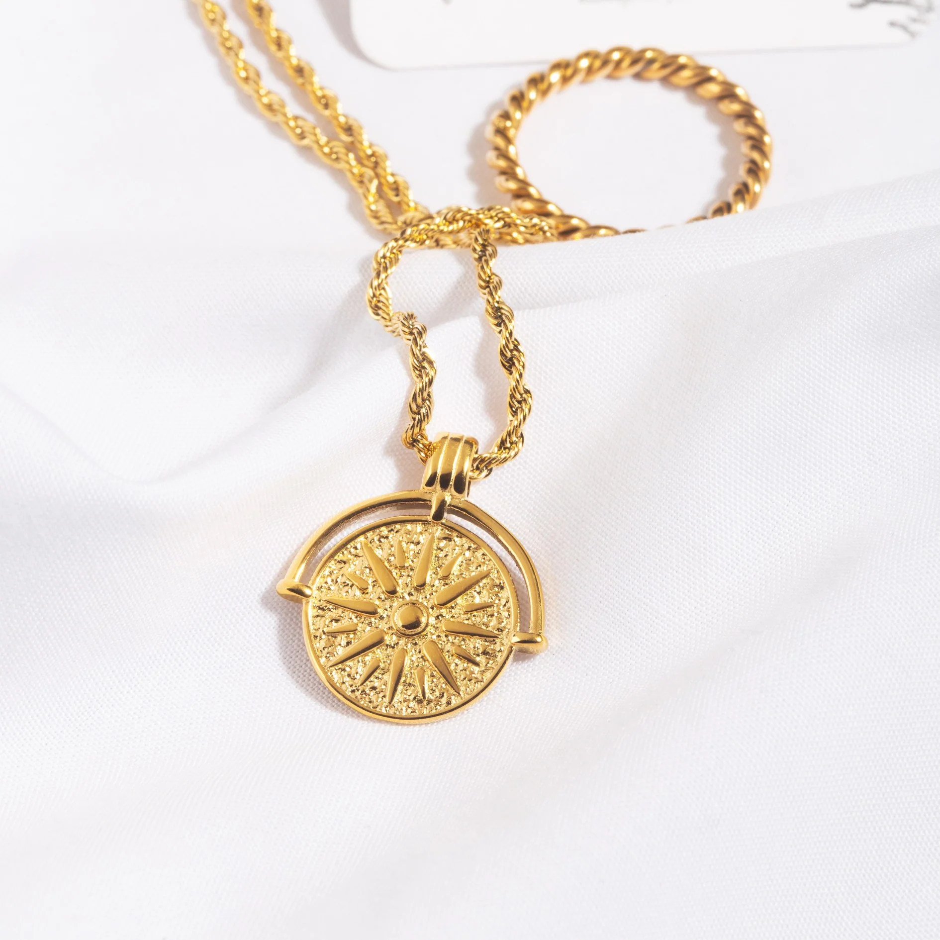Golden Sun Necklace - Image 15