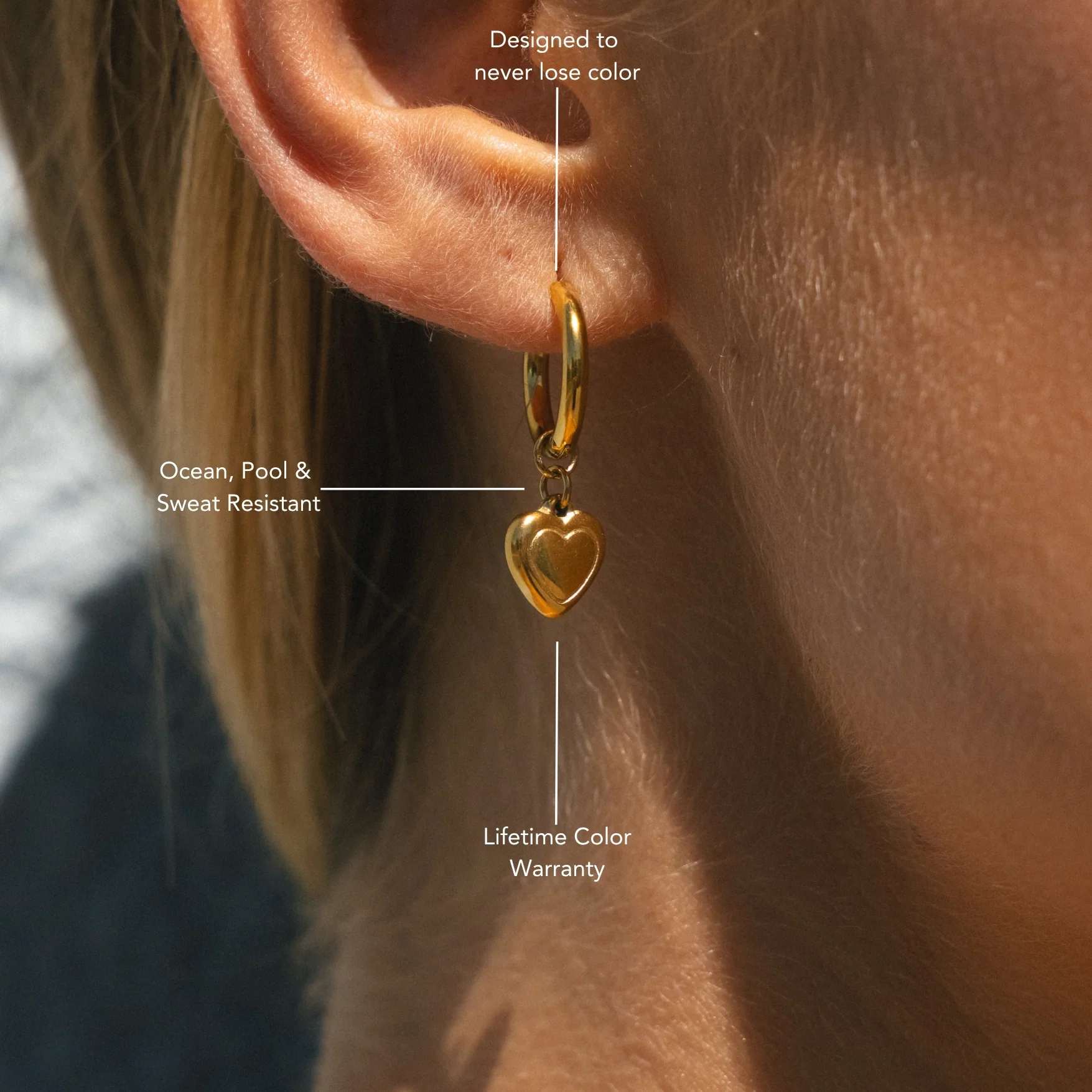 Heart Earrings - Image 4