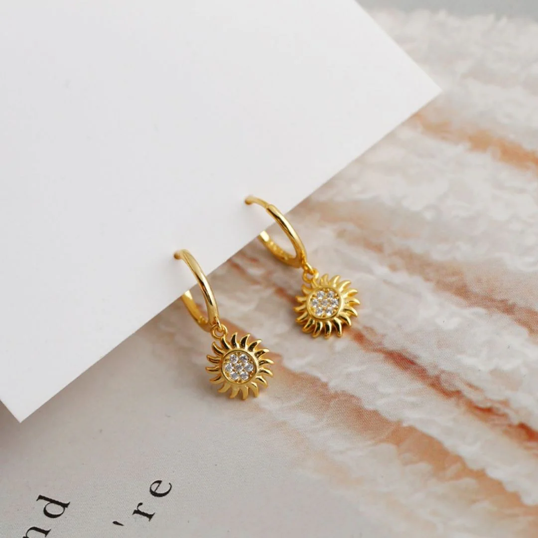 Helios Hoop Earrings - Image 4
