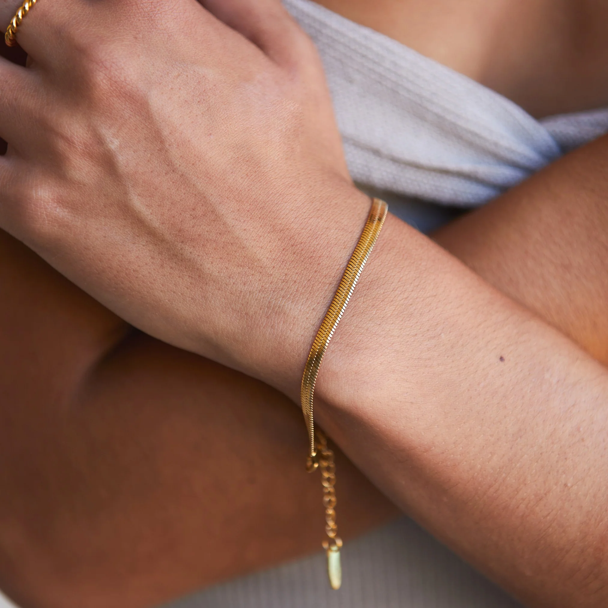 "Kauai" Herringbone Bracelet - Image 13
