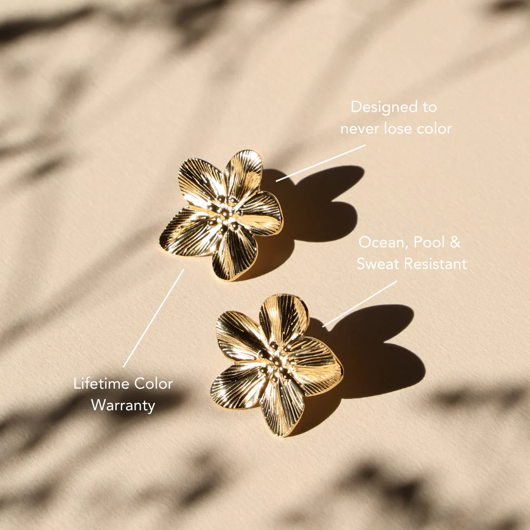 Hibiscus Earrings - Image 2