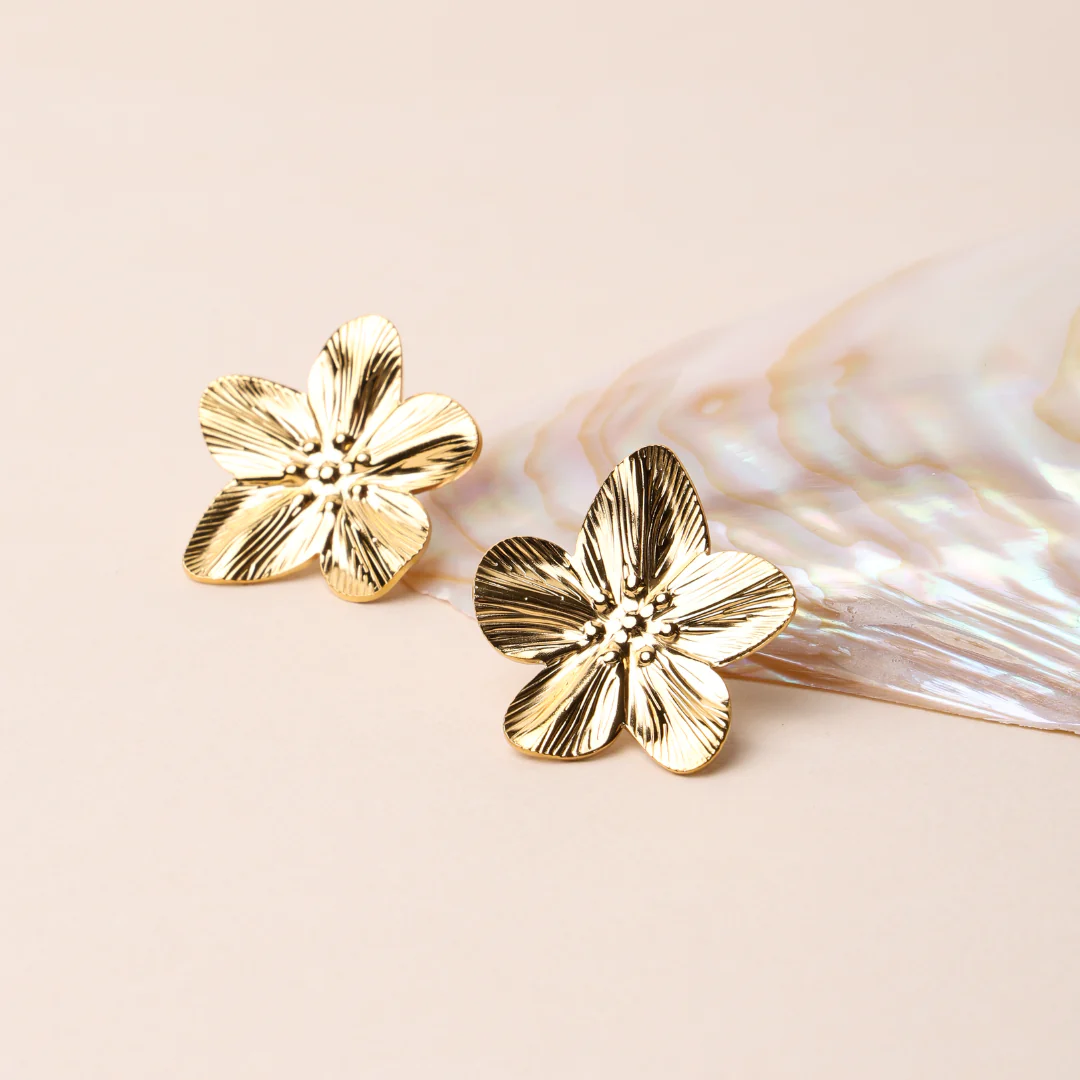 Hibiscus Earrings - Image 8