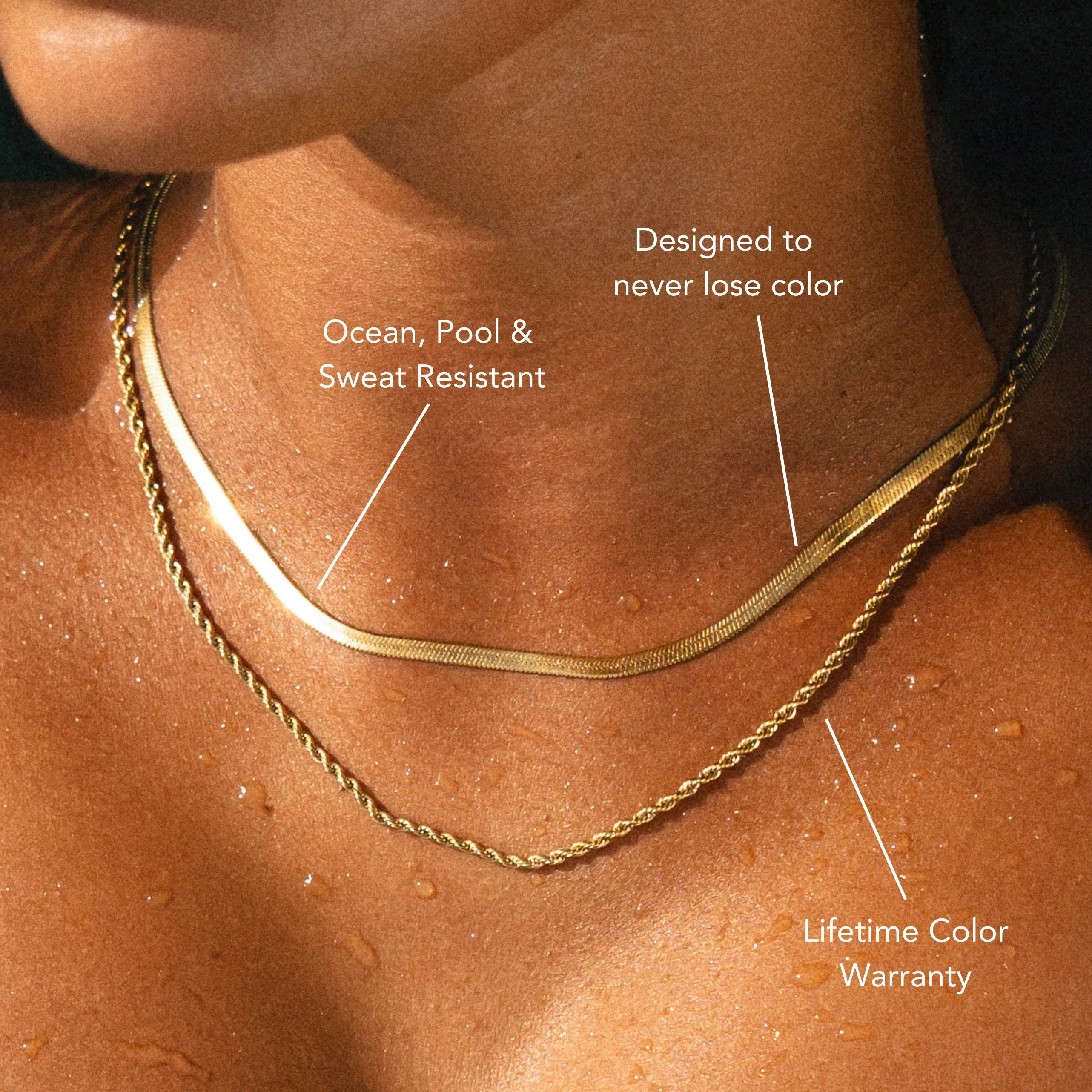 "Ios" Layered Necklace - Image 2