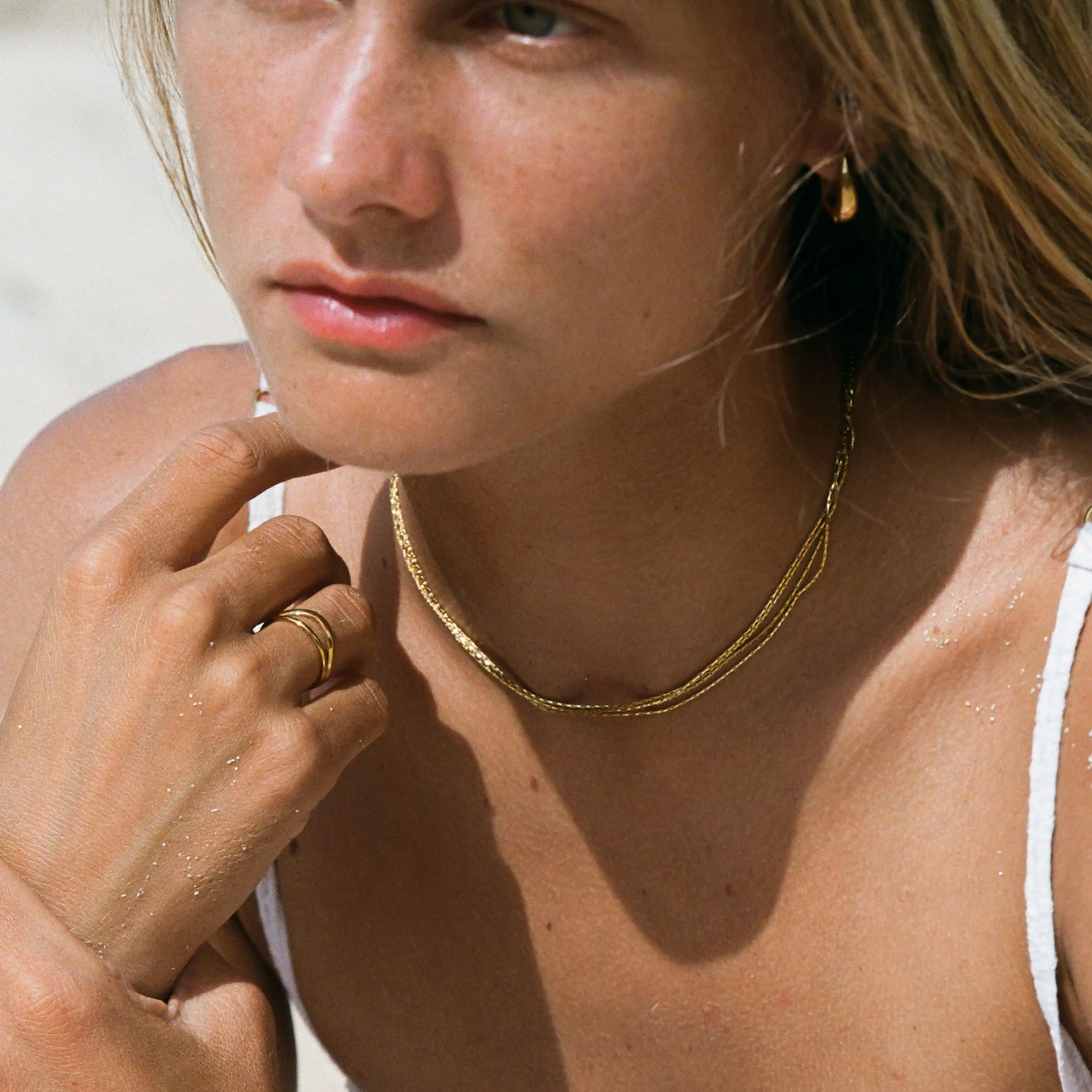 "Riviera" Layered Choker - Image 5