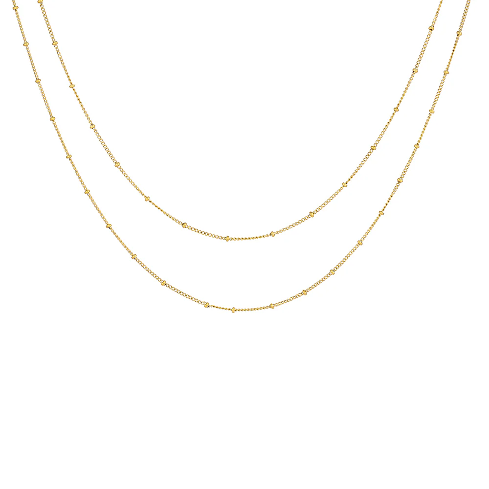 "Ornos" Layered Choker Necklace - Image 5