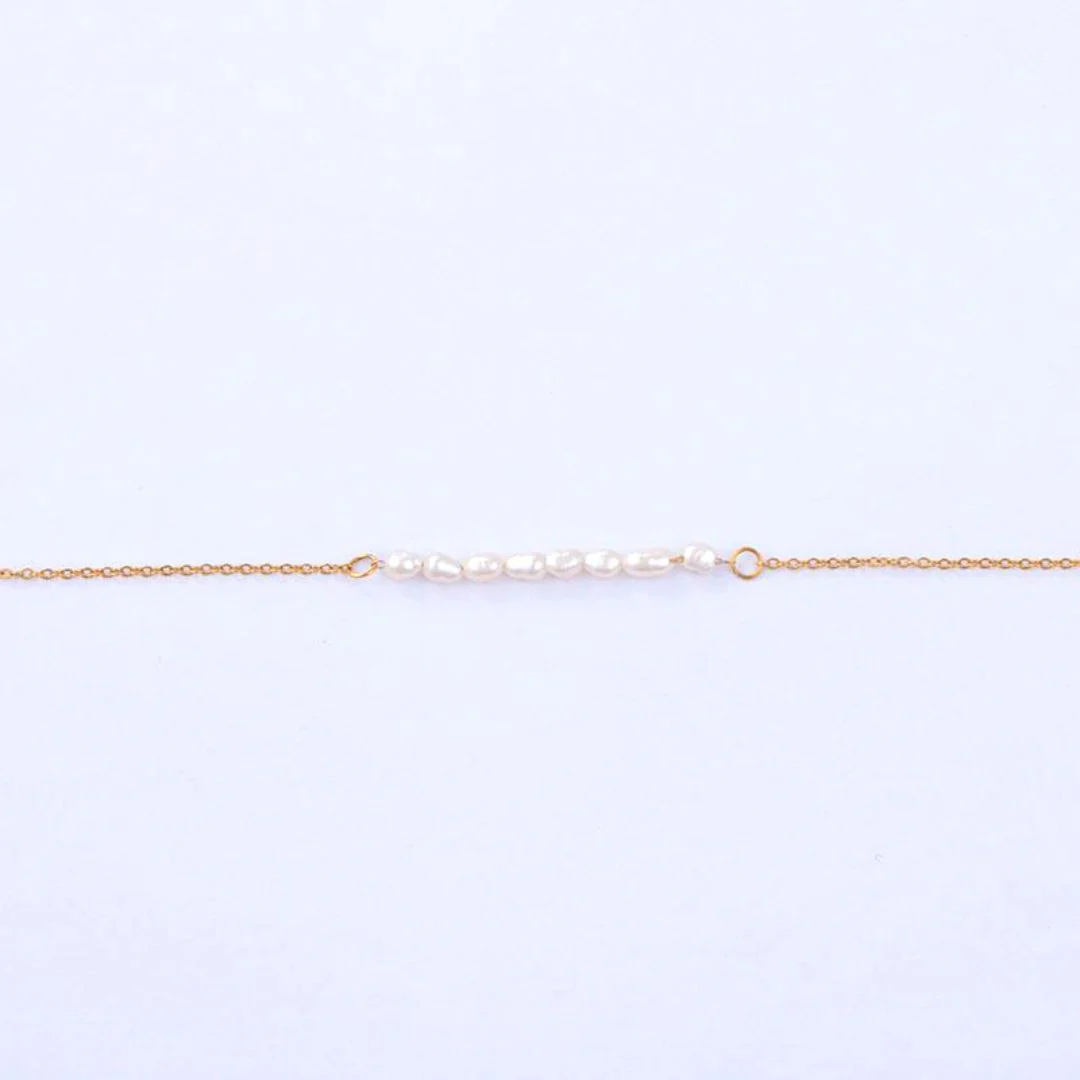 Mini Freshwater Pearl Bracelet - Image 8