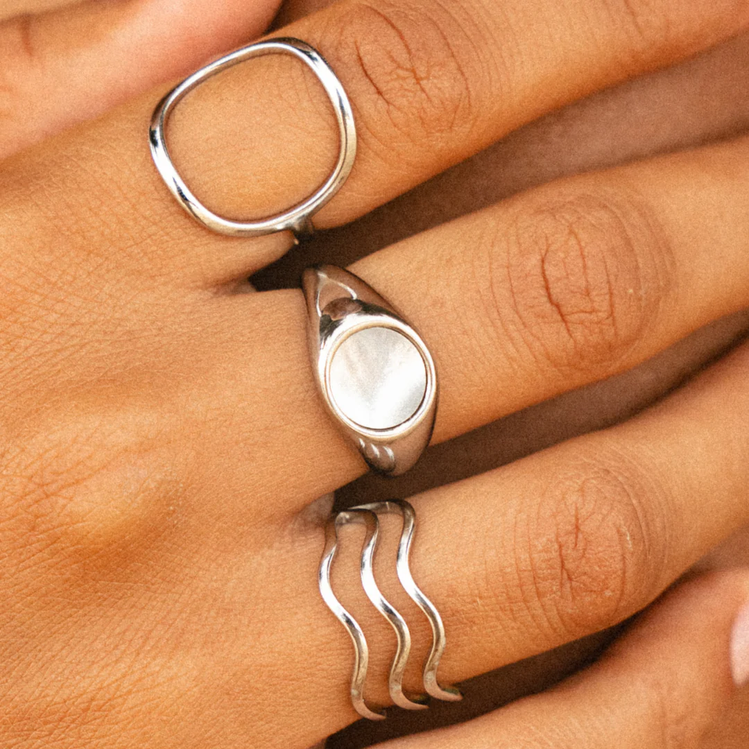Mother Of Pearl Ring - Image 6