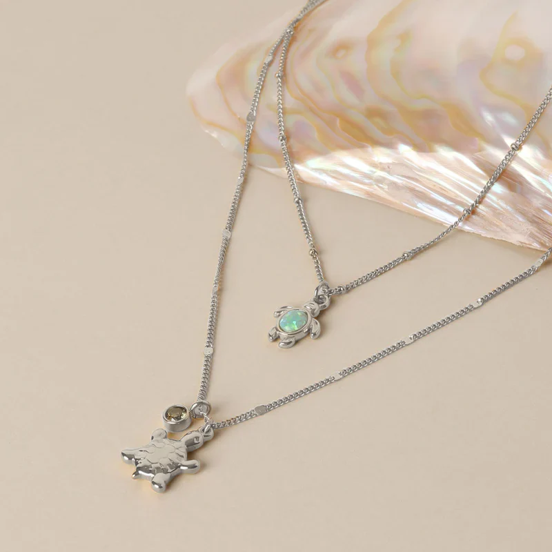 Opal Turtle Necklace - Image 9