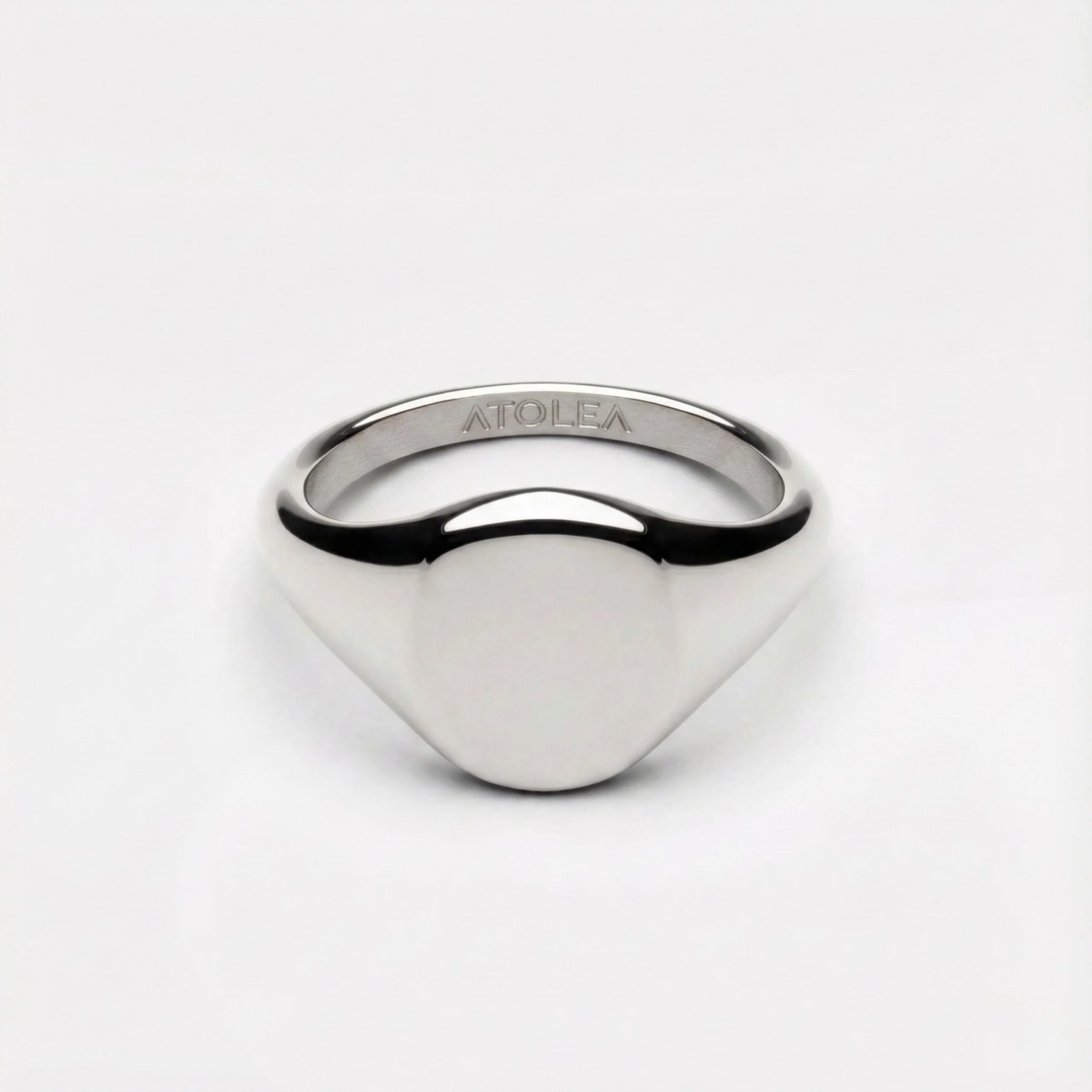Oval Signet Ring - Image 8