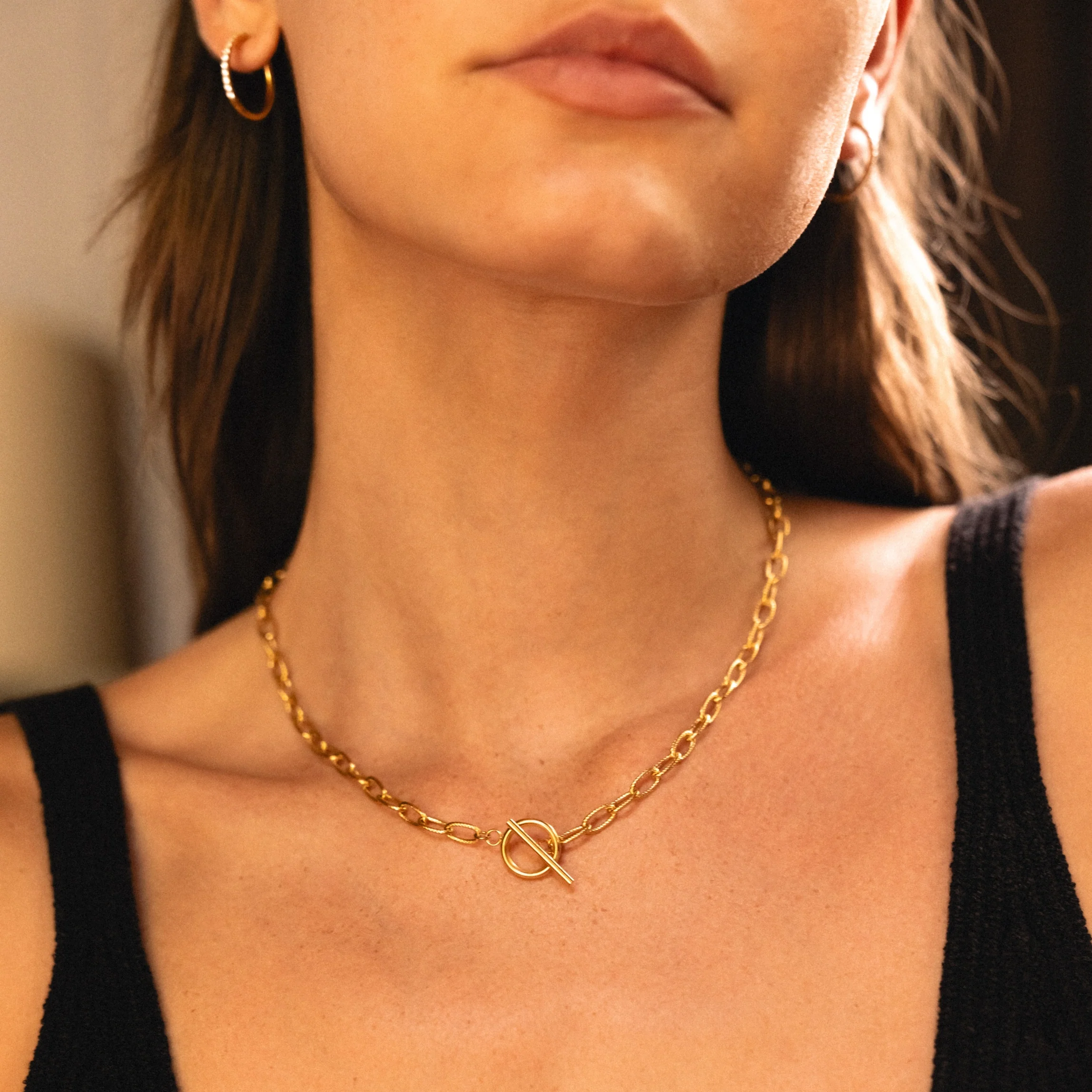 Paperclip Toggle Choker - Image 2