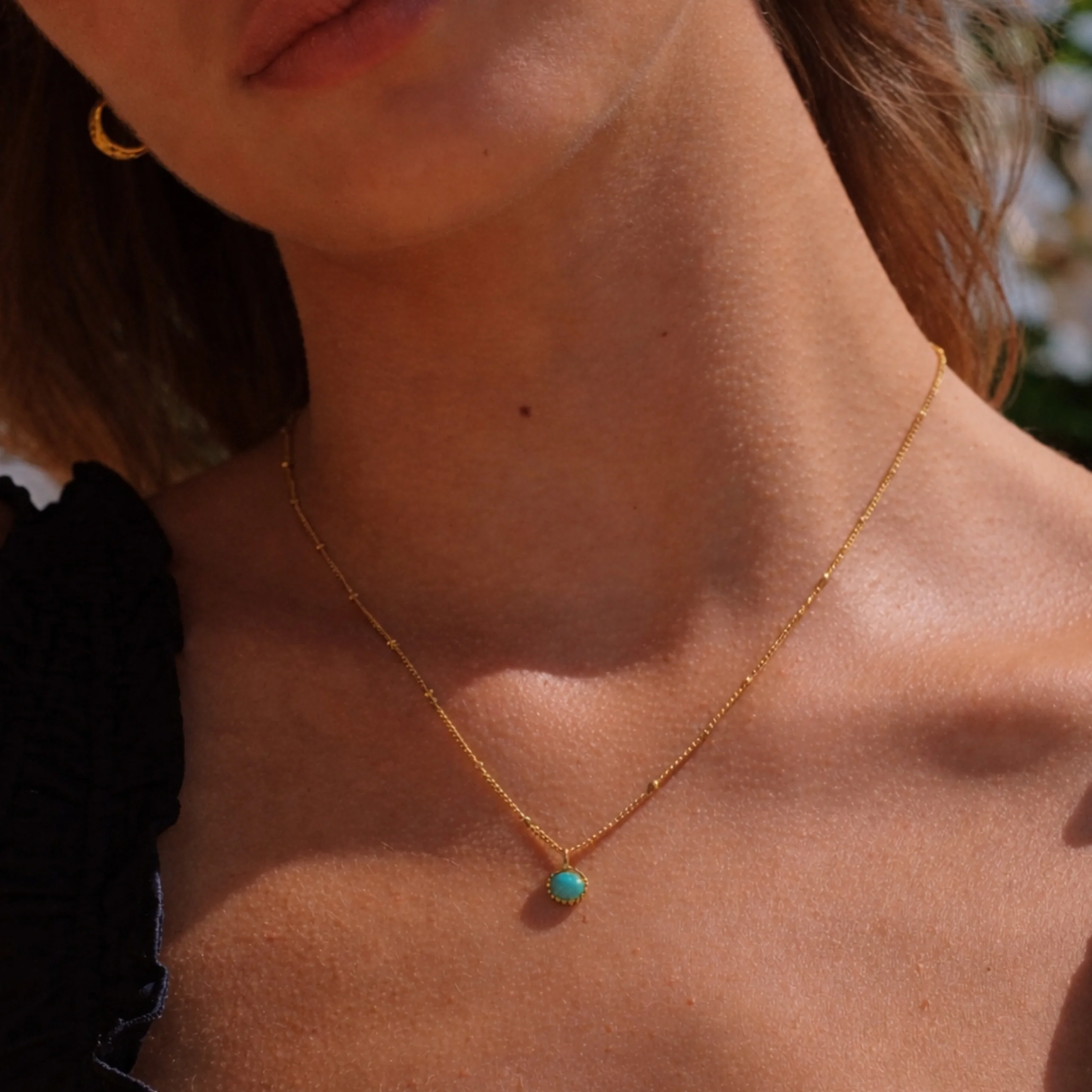 Petite Opal Necklace - Image 6