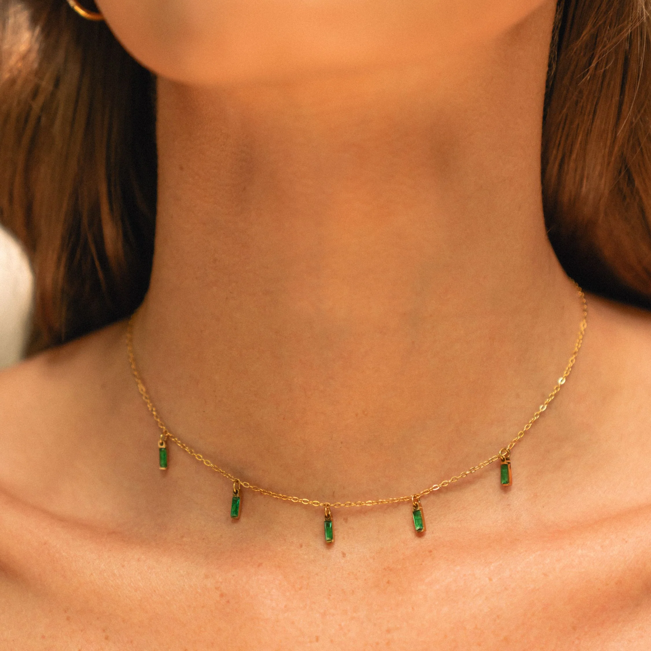 Rain of Emeralds Choker - Image 10