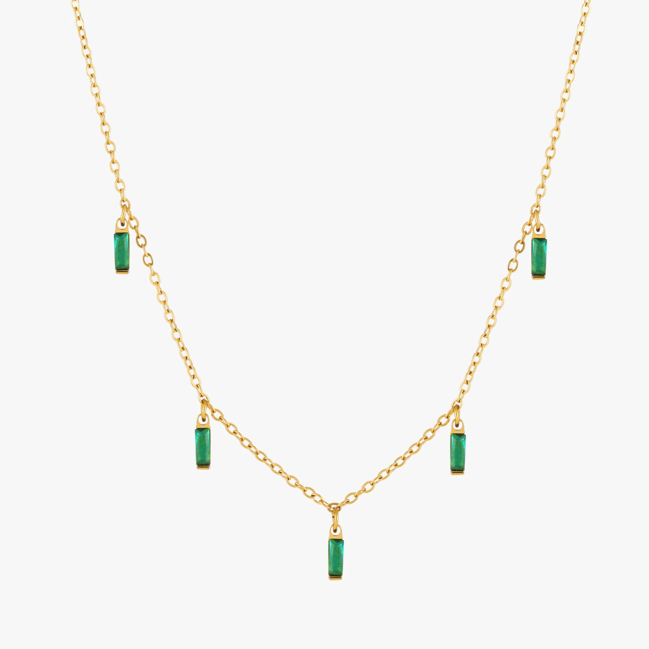 Rain of Emeralds Choker - Image 5