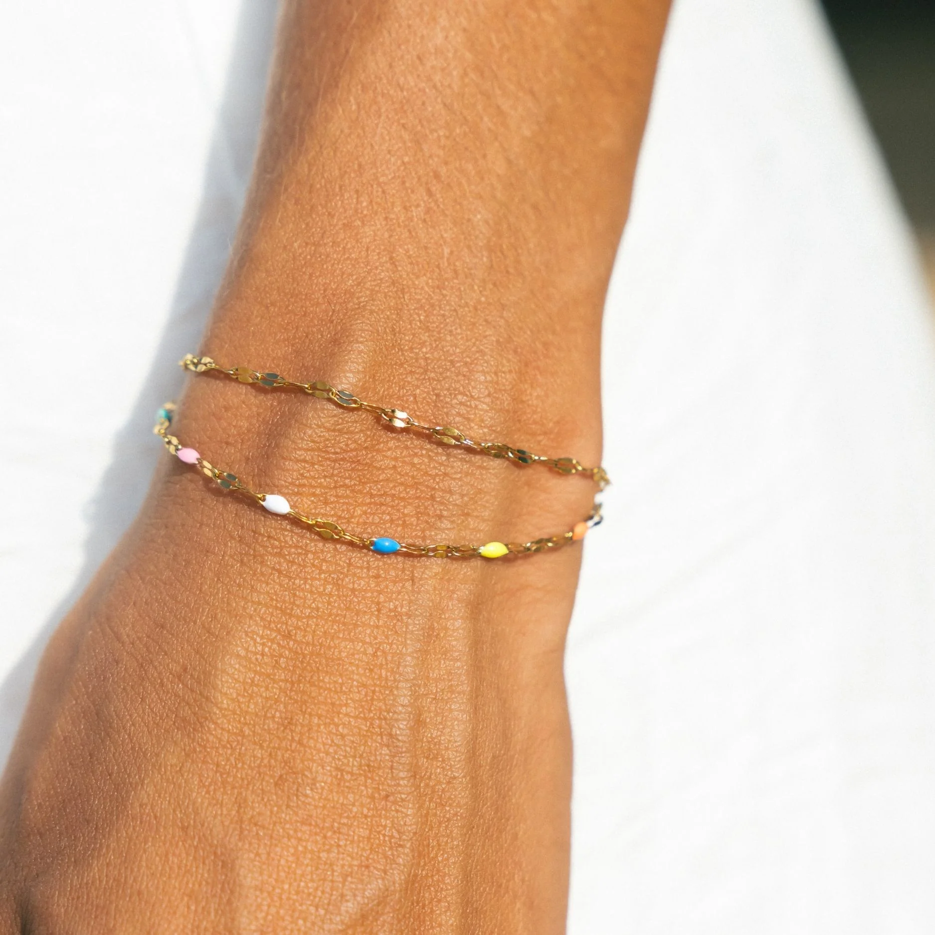 Rainbow Dainty Bracelet - Image 5
