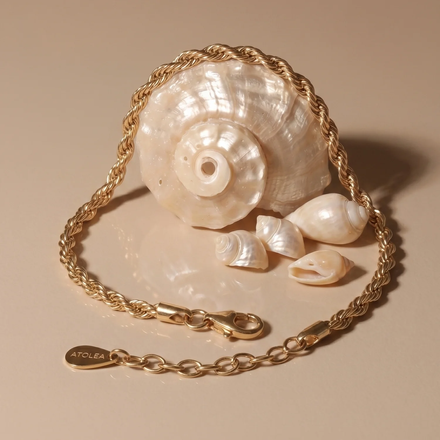 "Calvi" Rope Chain Bracelet - Image 7