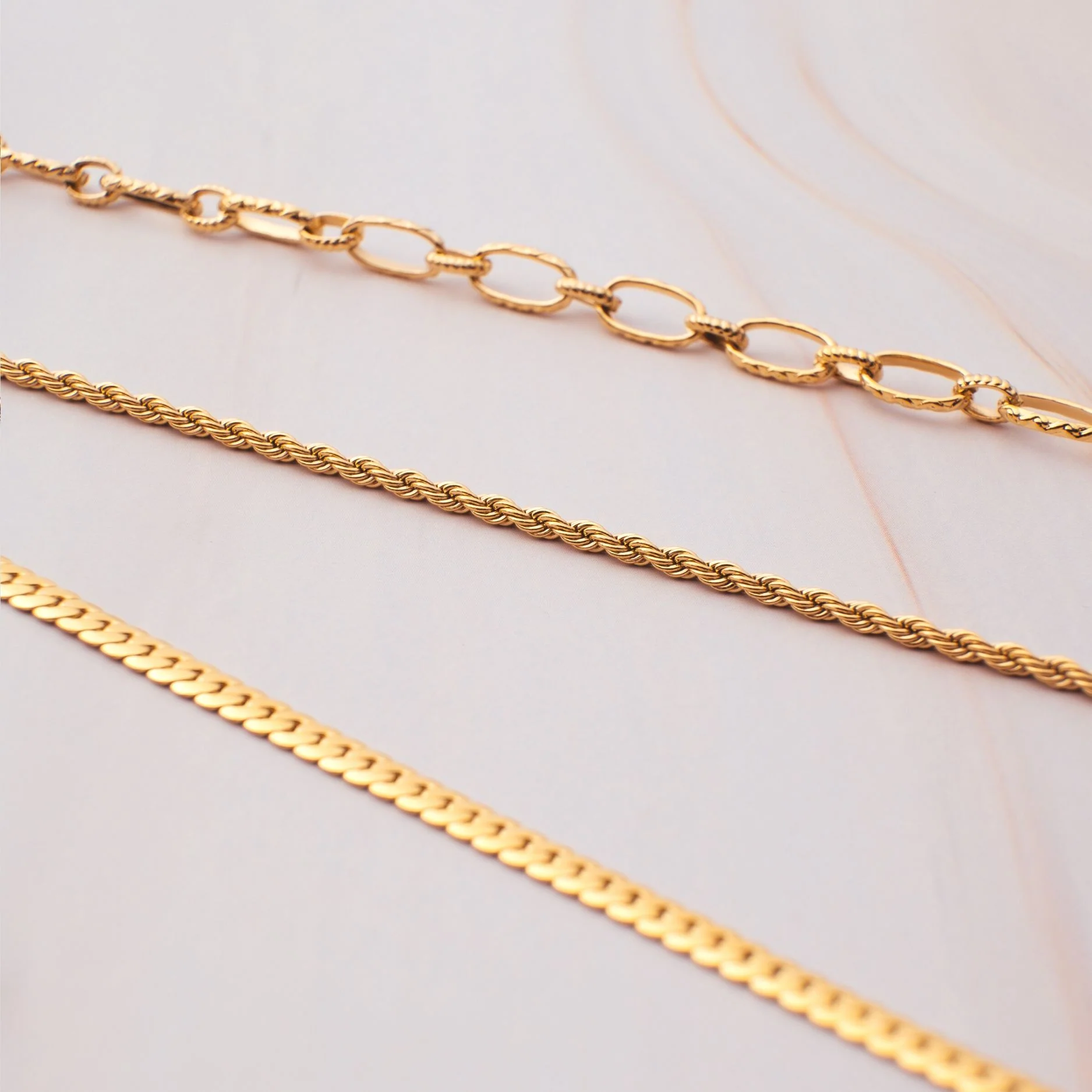 "Calvi" Rope Chain Necklace - Image 11