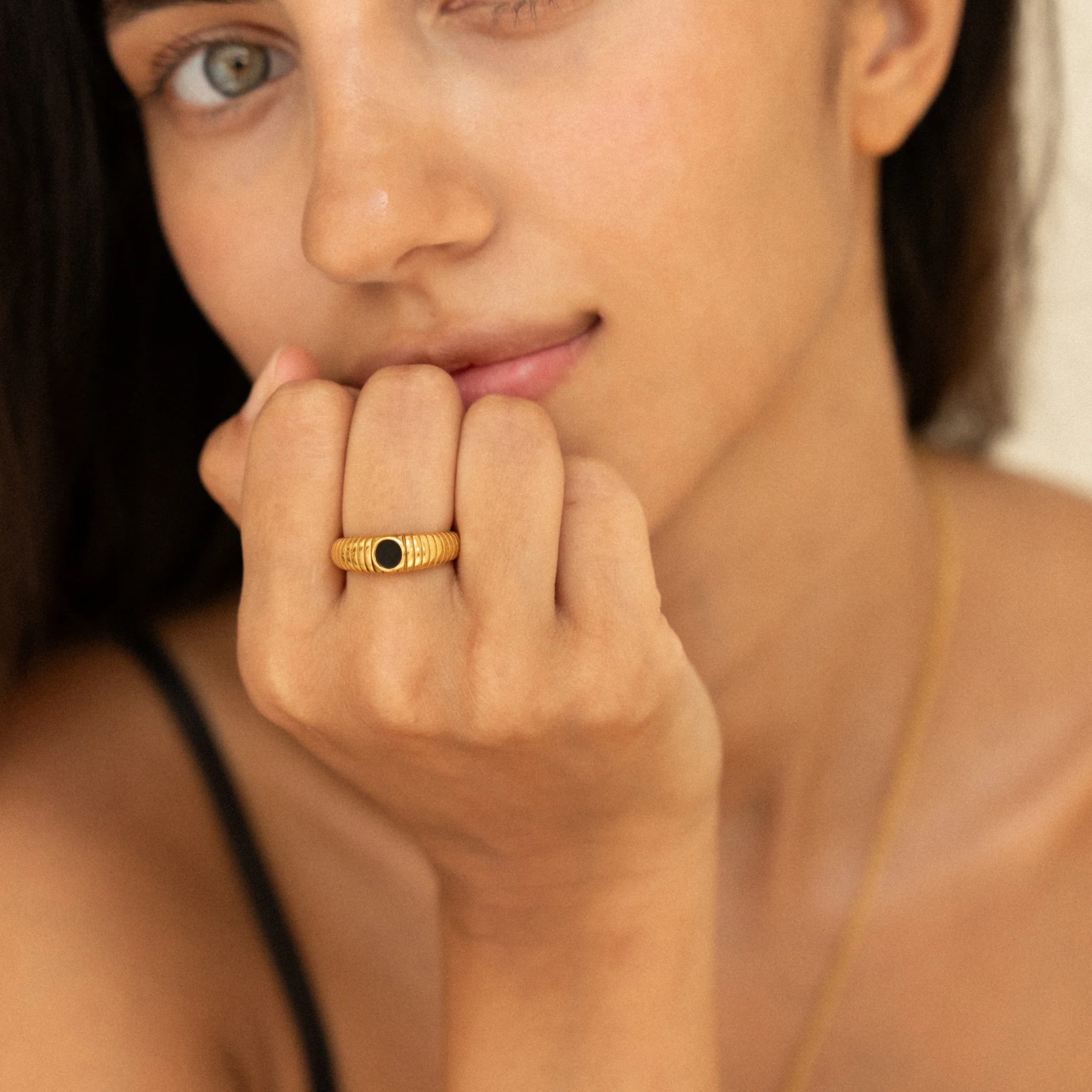 “Seseh” Onyx Ring - Image 5