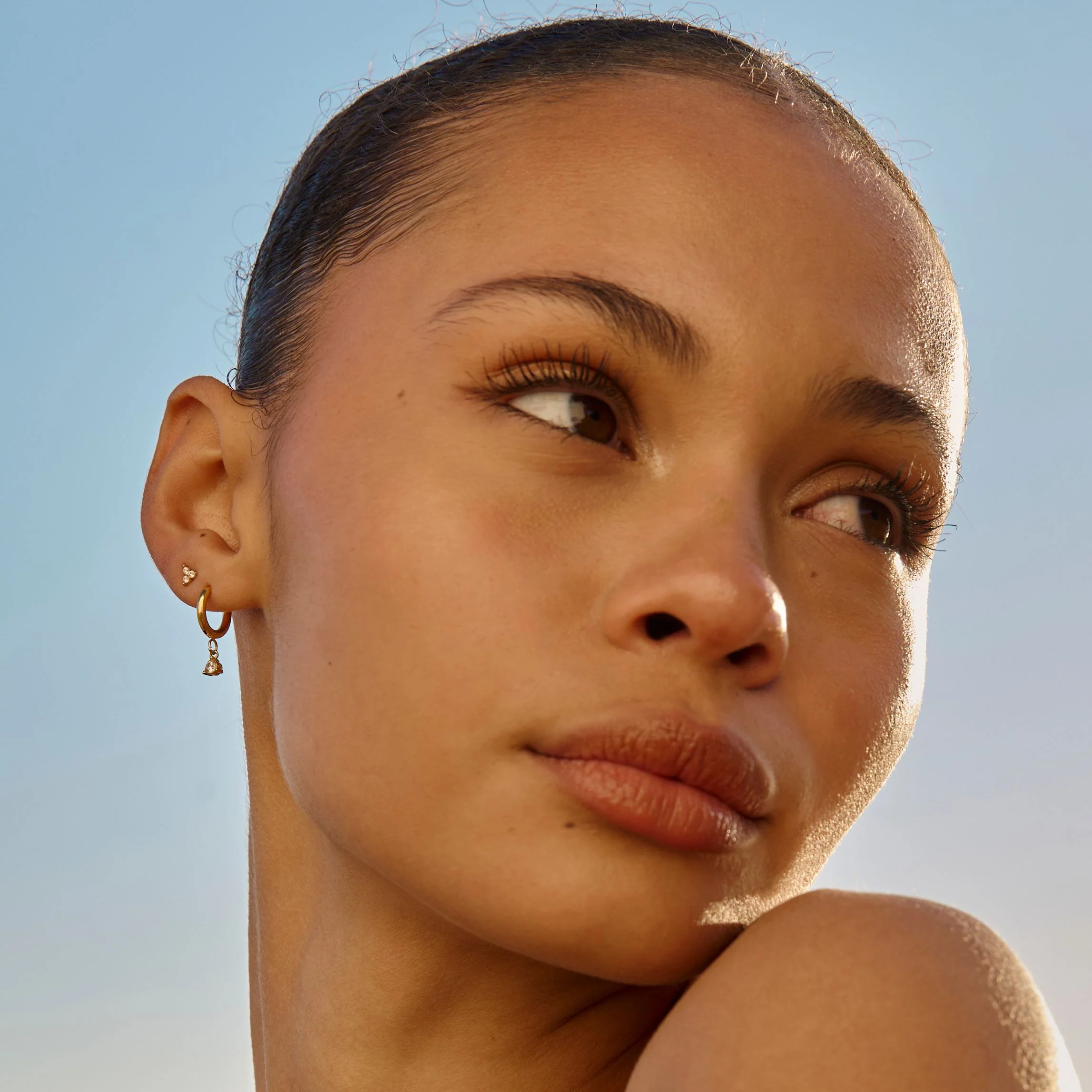 Sparkle Drop Earrings - Image 5