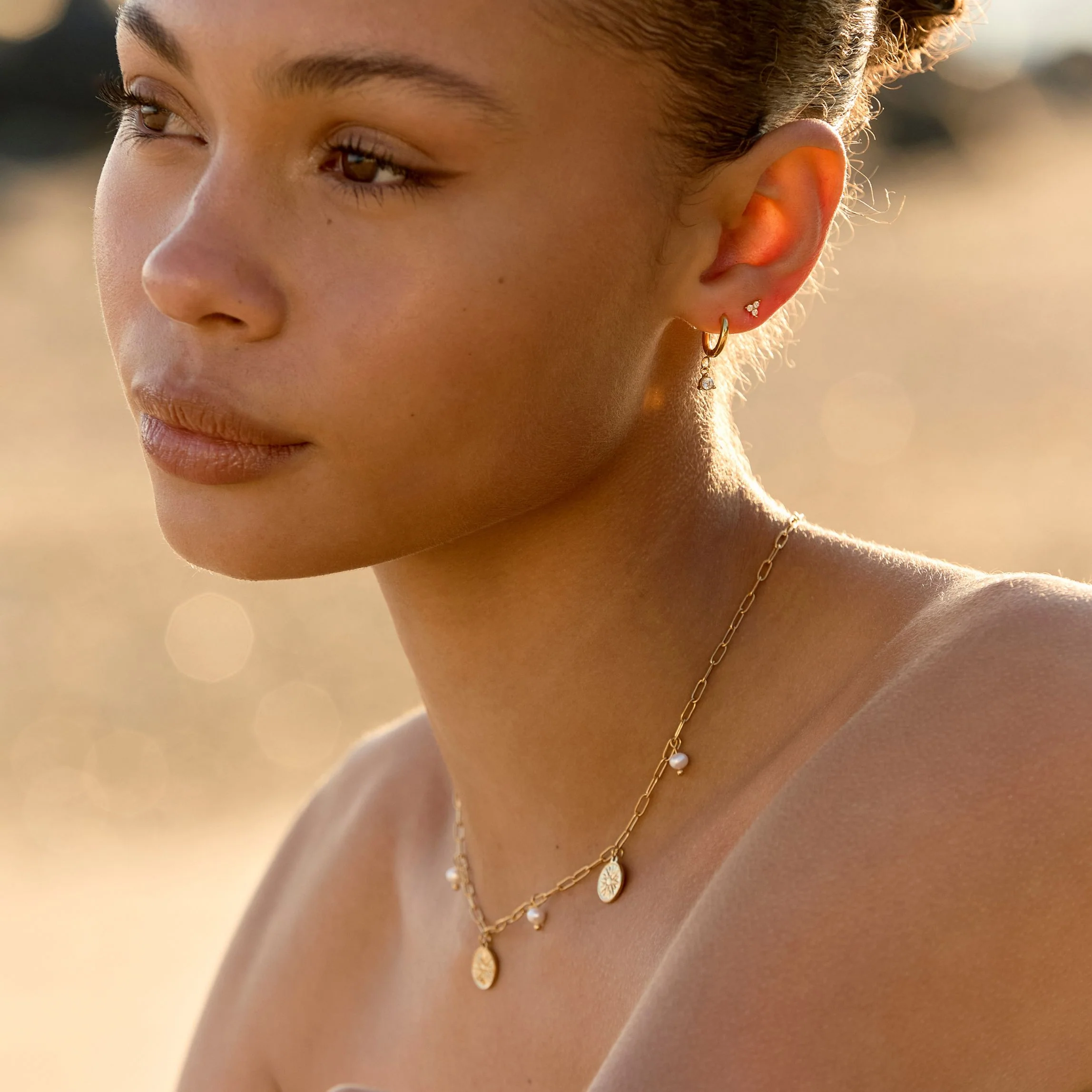 Sparkle Drop Earrings - Image 6
