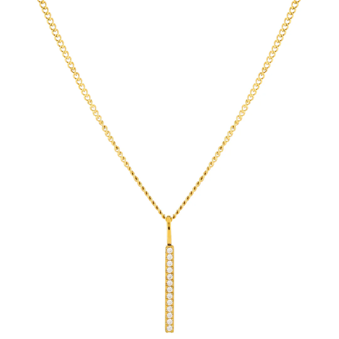 Sparkling Bar Necklace - Image 8