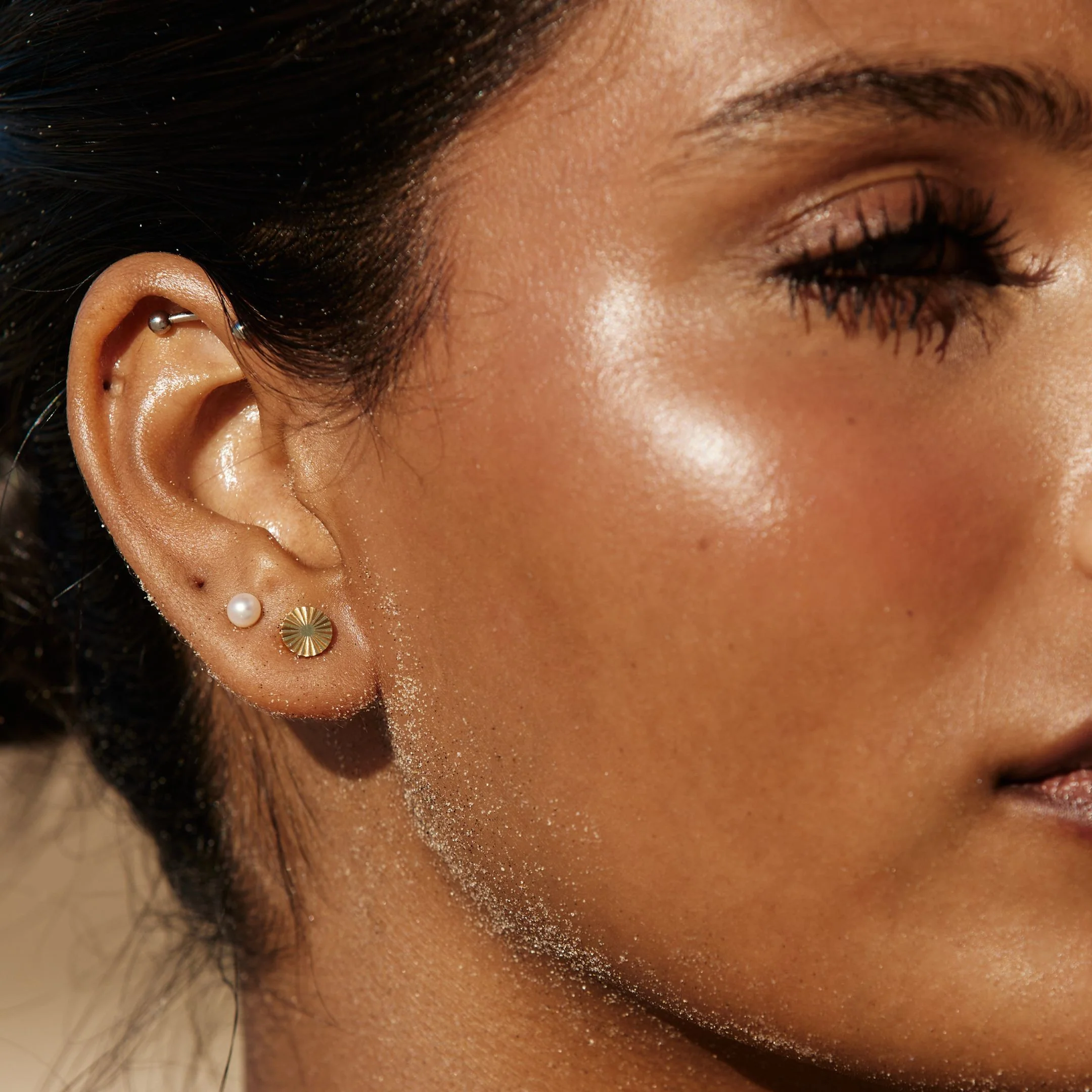 Sun Stud Earrings - Image 4