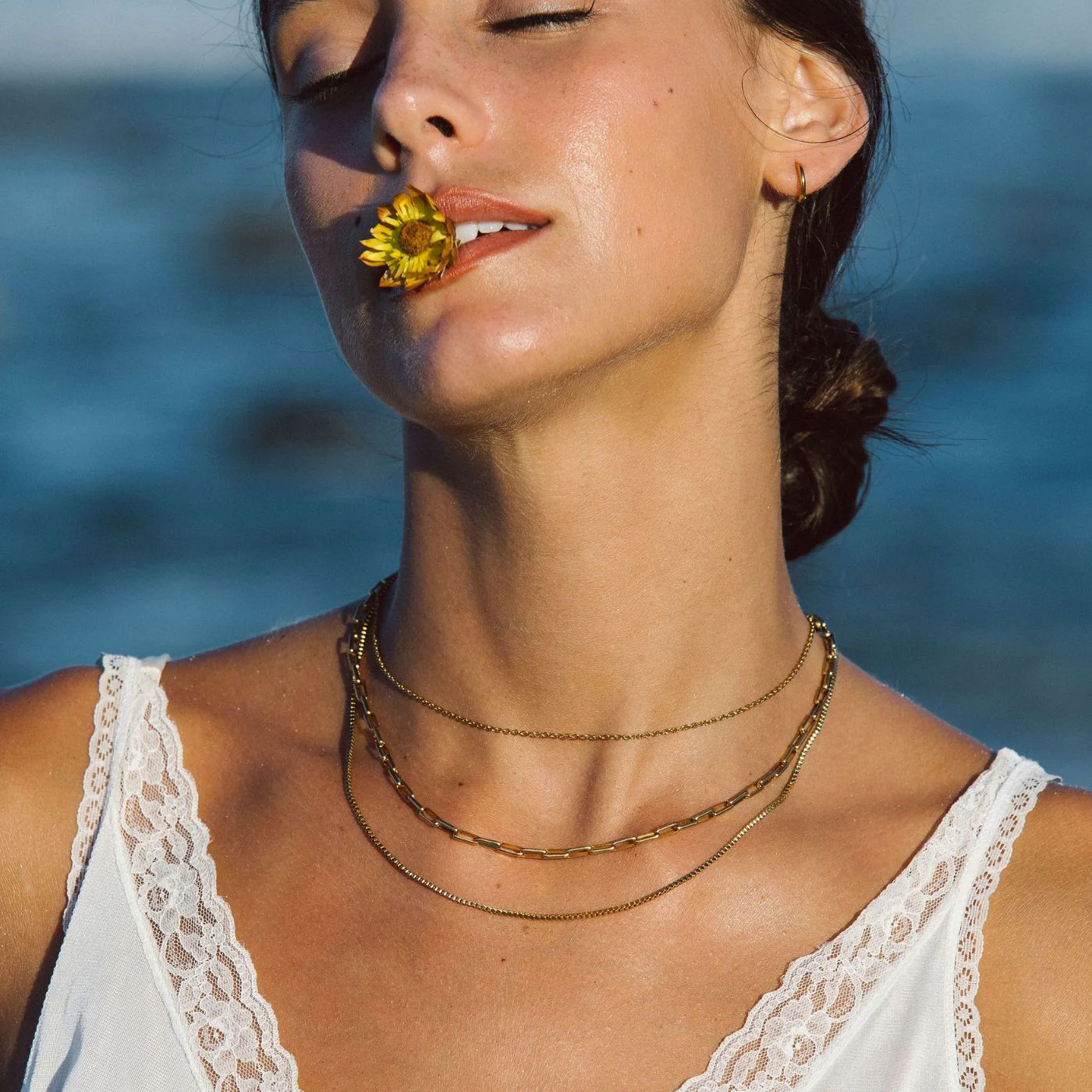 "Saona" Layered Necklace - Image 6