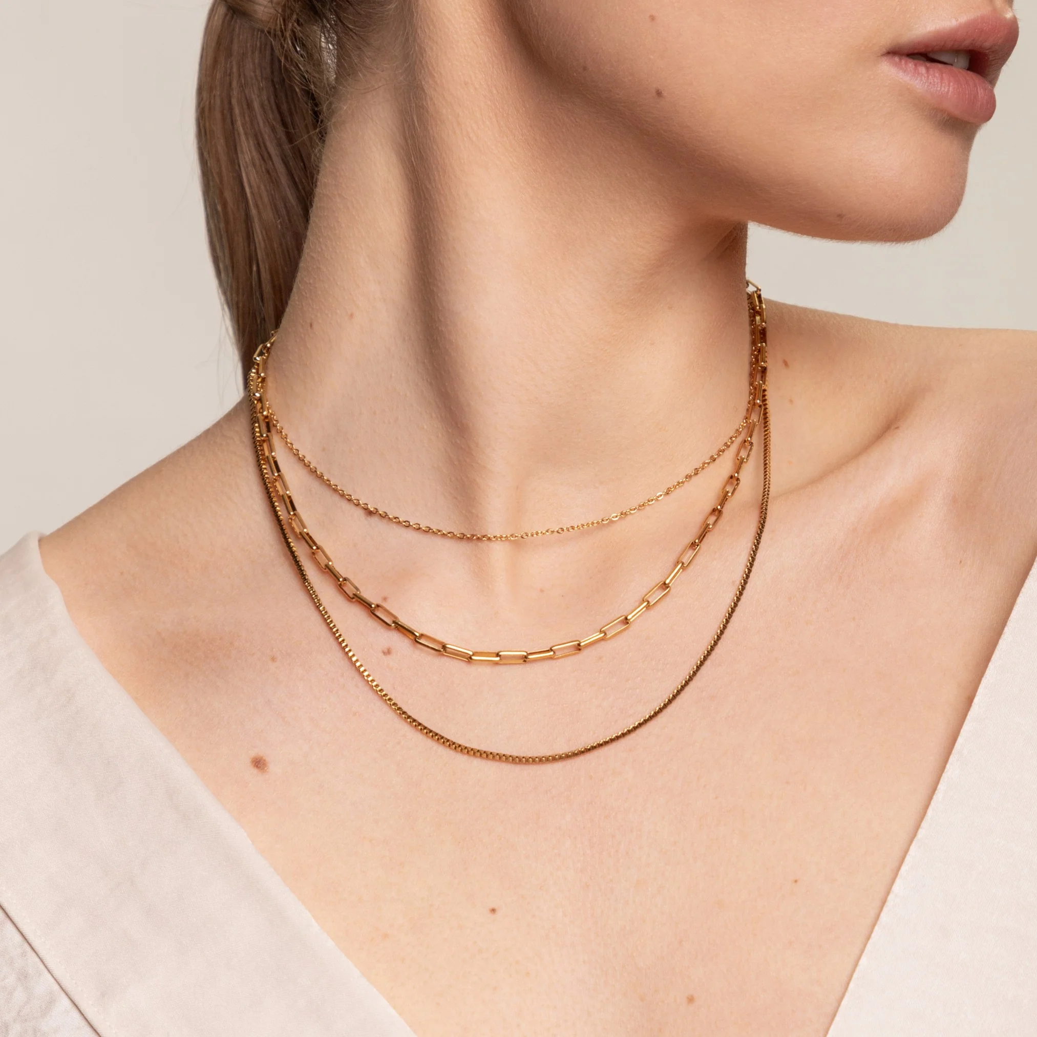 "Saona" Layered Necklace - Image 8