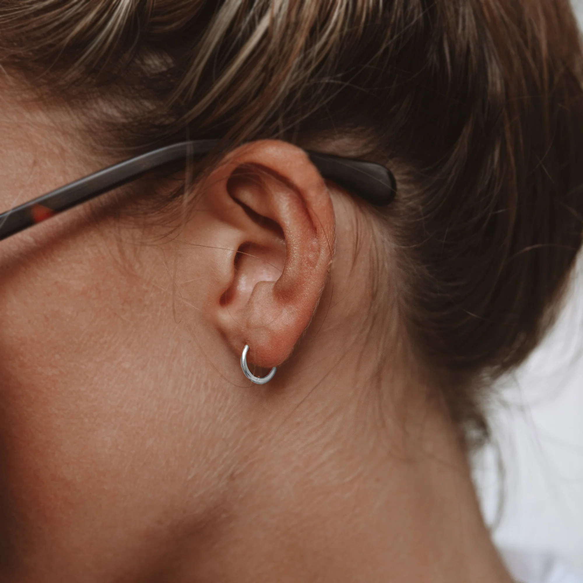 Tiny Huggie Hoops - Image 10