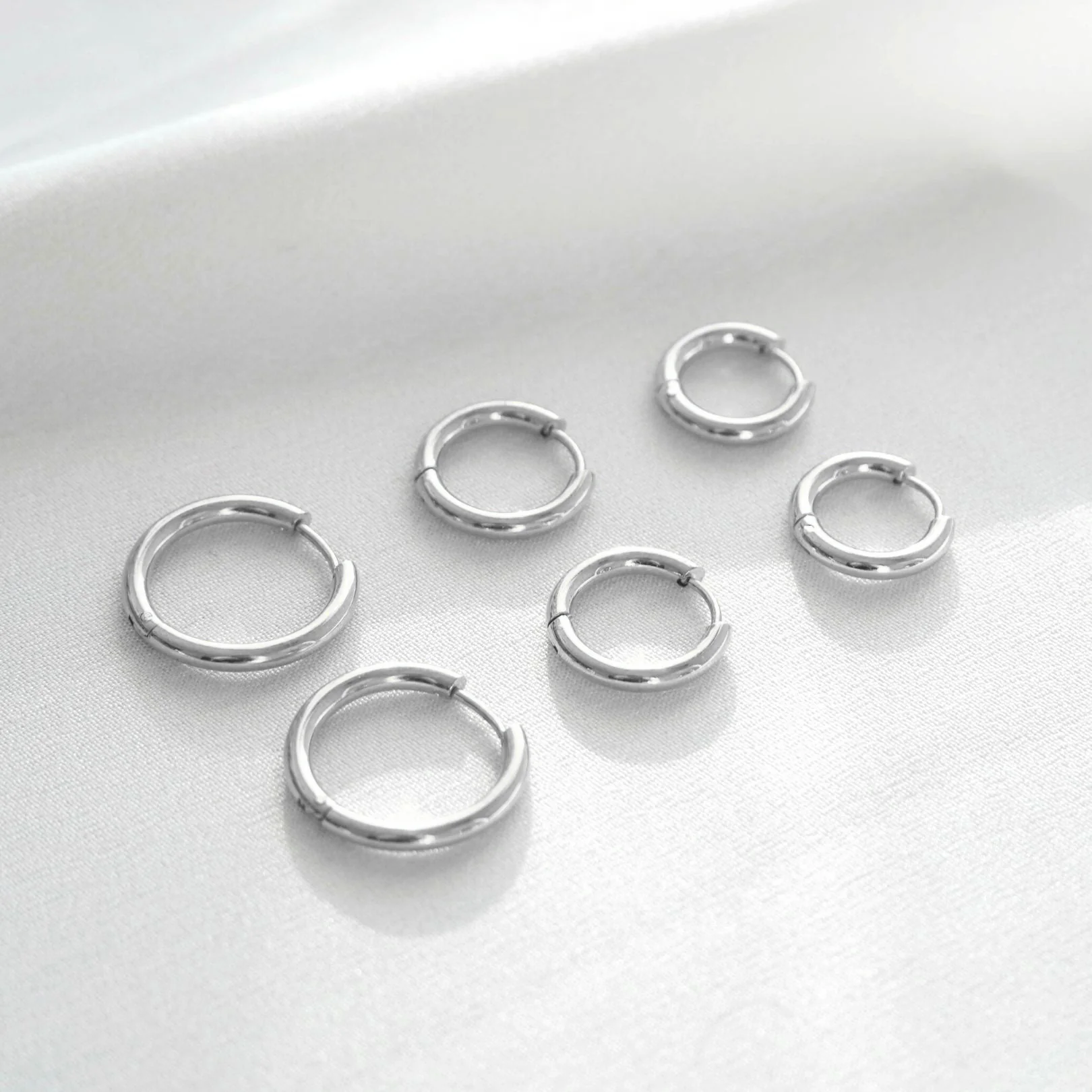 Triple Hoop Earrings Bundle - Image 8