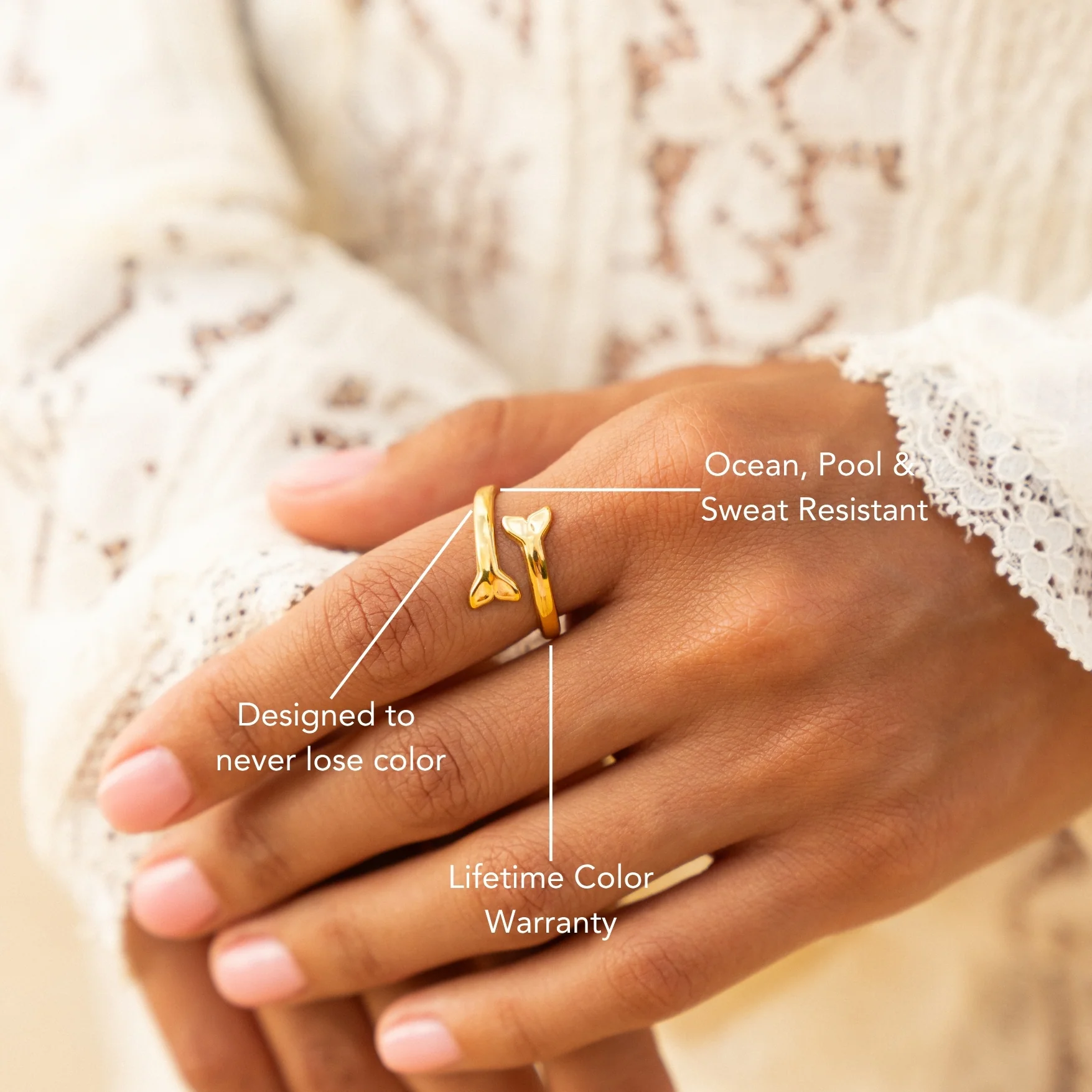 Whale Tail Ring - Image 4